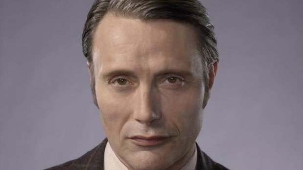 In the sights of an evil: Mads Mikkelsen as Hannibal. 