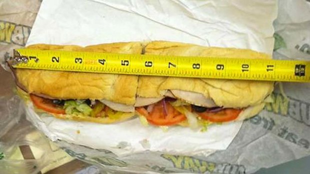 Matt Corby's 11 inch 'footlong' sub.