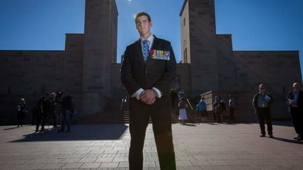 Key to success: Victoria Cross recipient Ben Roberts-Smith has helped paceman Mitchell Johnson prepare for the Ashes.