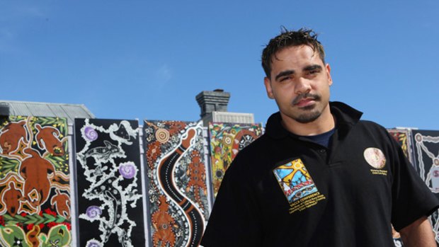 Aboriginal support worker Henry Thorpe, who says he was lucky to be raised by his grandmother.