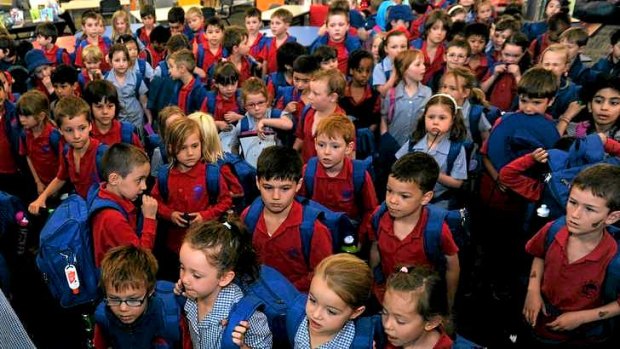 With infrastructure spending at a 10-year low, Victoria's state schools must absorb 50,000 new pupils by 2021.