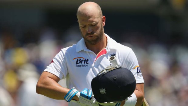 "We were trying to help a bloke who was struggling and in a bad way": England's Matt Prior.