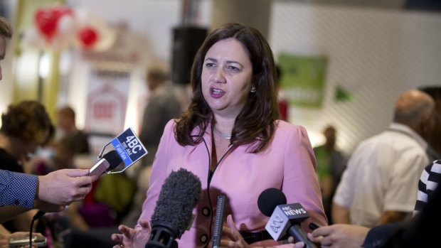 Annastacia Palaszczuk says Labor will reverse the government's changes to donation declarations if it wins government.