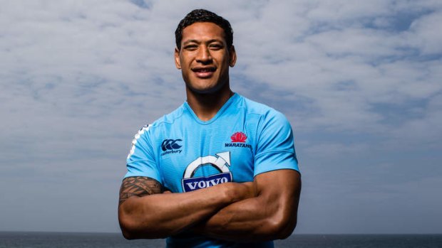 No regrets: Israel Folau says he's in a "good place at the moment".