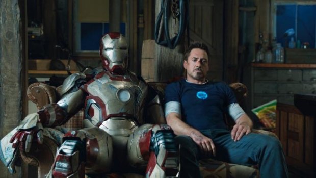 I don't know about you, but I'm over it: Robert Downey jnr in last year's <i>Iron Man 3</i>.