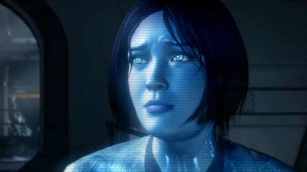 Master Chief may be the hero, but his AI companion Cortana is the focus of the story in Halo 4.
