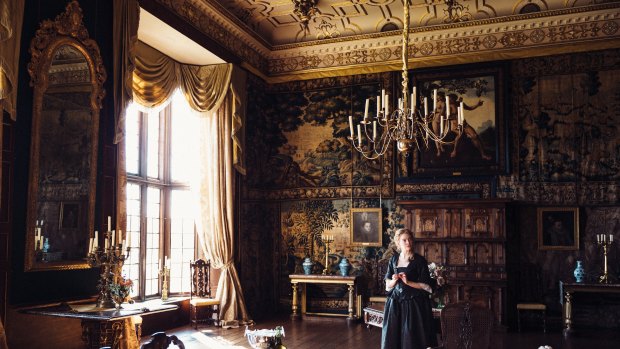 'It's the royal court so it's the place of ultimate privilege': Crombie about the set for The Favourite, which stars Emma Stone.