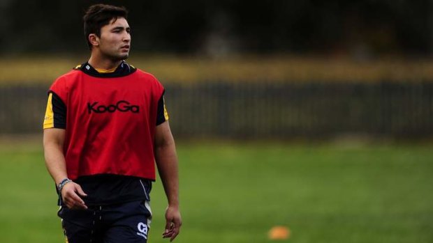 Flanker Colby Faingaa may choose to explore his options after the Brumbies signed George Smith.