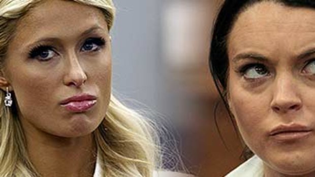 Paris Hilton and Lindsay Lohan ... media celebrities are some of the worst cases of affluenza.