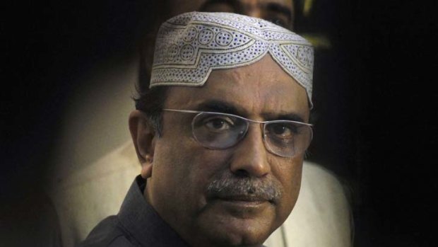 The 56-year-old Pakistan President Asif Ali Zardari was air-lifted to hospital in Dubai on Tuesday.
