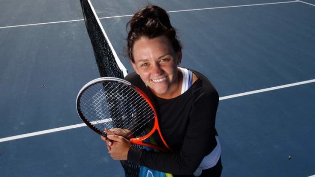 Casey Dellacqua in Sydney during the week.