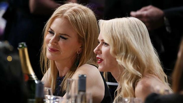 Missed out ... Nicole Kidman and Naomi Watts at the Screen Actors Guild Awards.