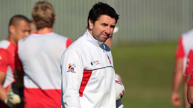 Happy Dragons ... Steve Price has denied rumours of discontent at St George Illawarra.