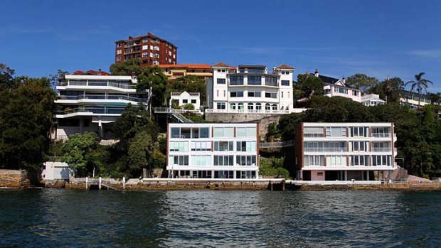 Point Piper ... the highest prices and highest incomes in the country.
