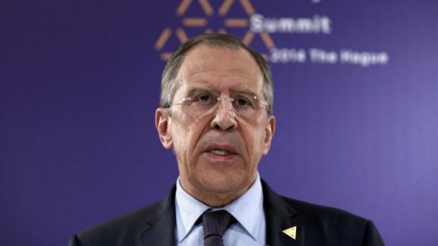 Russian Foreign Minister Sergey Lavrov: Russia's expulsion from the G8 would be no "great tragedy".