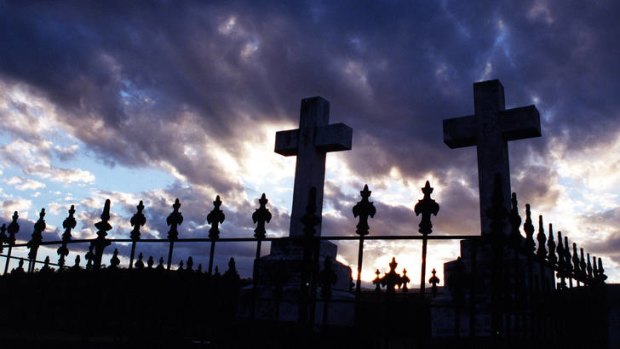 File photograph of a rural cemetary.