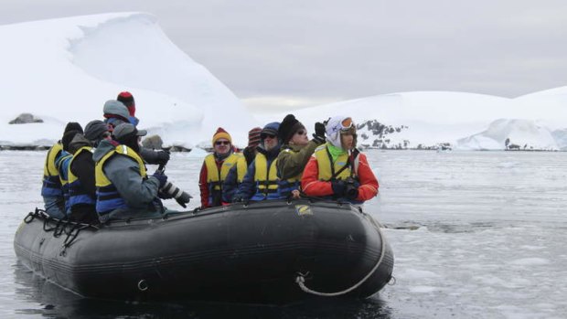 Be toasty: The Antarctic landscape holds fascinating fun.