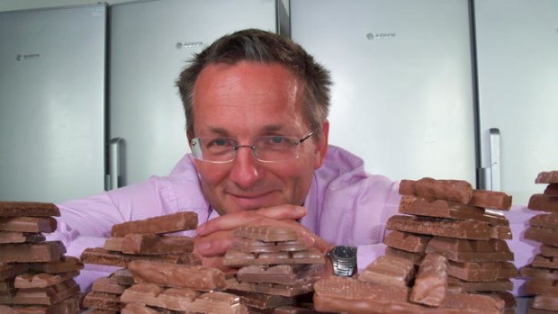 Dr Michael Mosley in <i>Pleasure and Pain</i>.