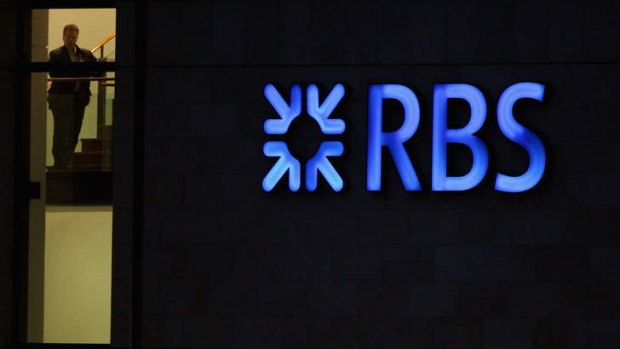 RBS is hoping for light at the end of the tunnel.