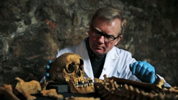 "It's fantastic we can look in such detail at an individual who died 600 years ago": Don Walker.