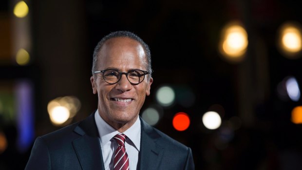 NBC Nightly News anchor Lester Holt moderated the first presidential debate on September 26, 2016.