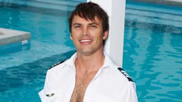 Captain Dominic James - as he appeared in Cleo's Bachelor of the Year finals.