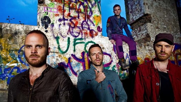 Still enjoying the ride &#8230; 12 years after Coldplay formed, Will Champion, Martin, Guy Berryman and Jonny Buckland accentuate the positives.