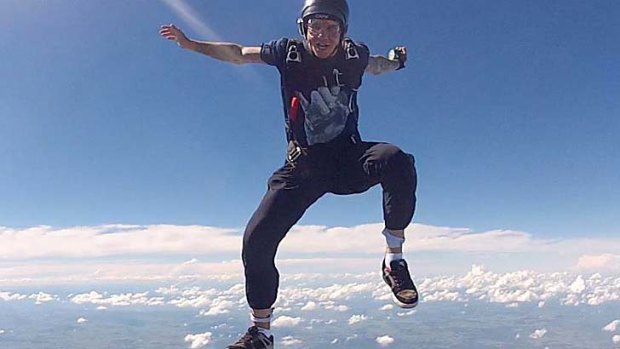'''Free spirit'': BASE jumper Ash Cosgriff died on Saturday.