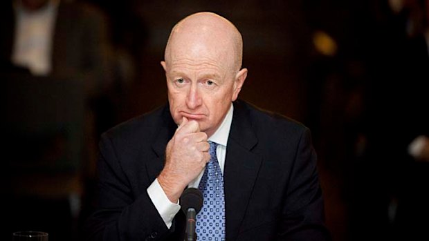 Preparing for interest rate cuts ...  Glenn Stevens, Governor of the Reserve Bank of Australia.