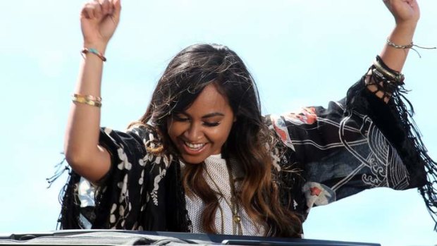 Huge honour ... Jessica Mauboy will perform before an Emmys crowd.
