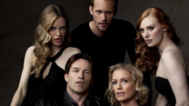 Getting exclusive ... The cast of <i>True Blood</i>