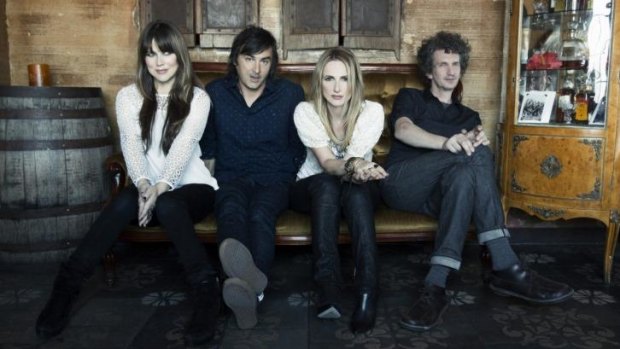 Re-united: Veruca Salt are back, 16 years after an acrimonious break-up.