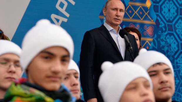 Hardline: Russian President Vladimir Putin.