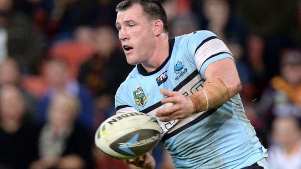 Sharks skipper Paul Gallen.