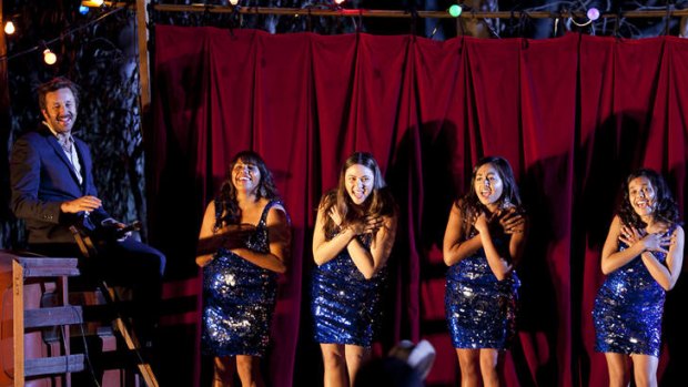 O'Dowd plays the manager of the all-girl singing group in <i>The Sapphires</i>.