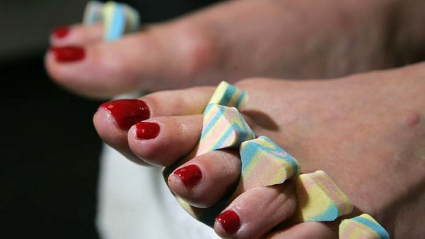 What does your toe colour say about your mood?