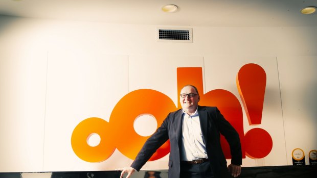  oOh! boss Brendon Cook is hoping to merge Junkee Media's video content with oOh!'s digital signs.