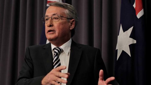 "For every Andrew Forrest who wails about high company taxes and then admits to not paying any, there are hundreds of Australian business people who held on to their employees and working with the government during the GFC" ... Treasurer Wayne Swan.