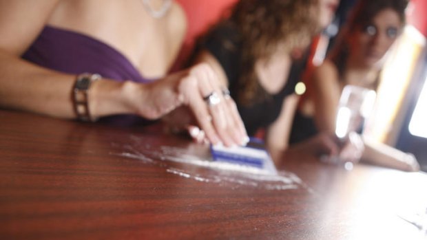 Cocaine on the rise in young women.