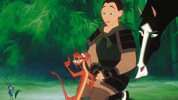 Disney's 1998 animated film <i>Mulan</i>.