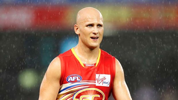 Gary Ablett after the game against the Western Bulldogs.
