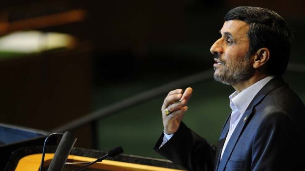 Close ties with South America ... Iran's President Mahmoud Ahmadinejad.