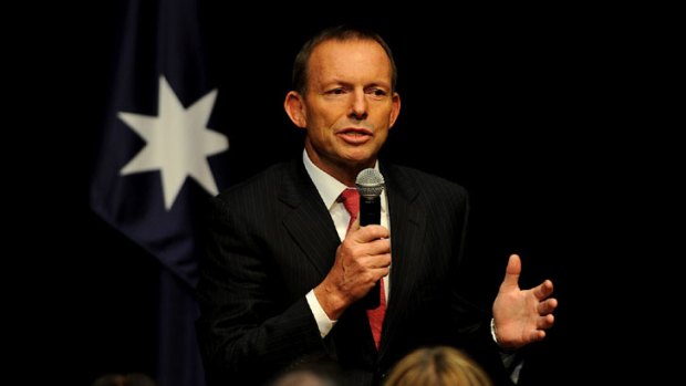 Boost in the polls ... Tony Abbott.
