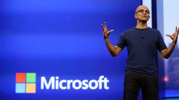 Microsoft CEO Satya Nadella.