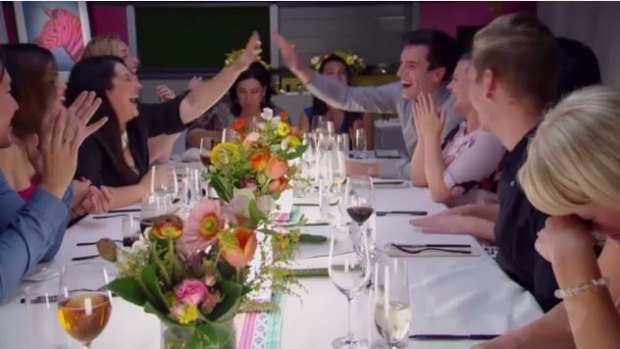 And just like that, Josh becomes good dinner company on MKR.