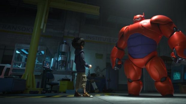 Pet project: Hiro Hamada transforms his closest companion Baymax into a high-tech hero in the action-packed comedy-adventure <i>Big Hero 6</i>.