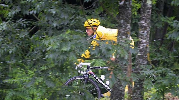 Decision soon ... Alberto Contador will find out if he retains the 2010 Tour de France title next week.