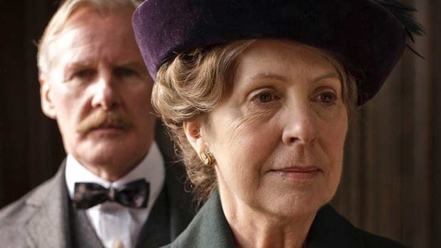 Populating the periphery ... Penelope Wilton as Isobel Crawley and David Robb as Doctor Clarkson <i>Downton Abbey</i>