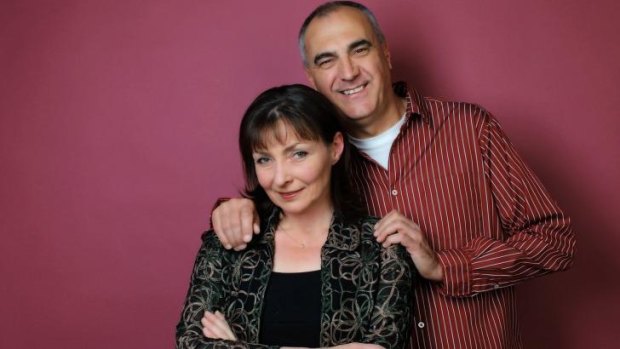 Forced separation: Magic 1278 breakfast presenters Jane Holmes and Kevin John, pictured in 2010.