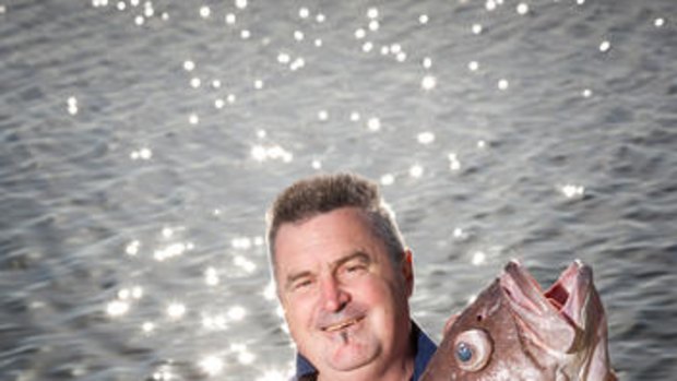 Mark Eather with a bar cod.